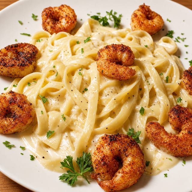 Fettuccine Alfredo - Lunch.