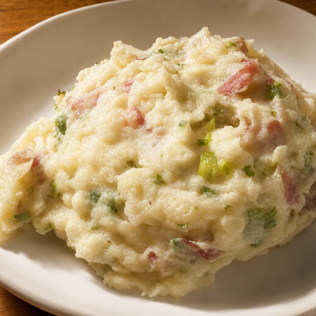 Garlic Herb Mashed Potatoes.