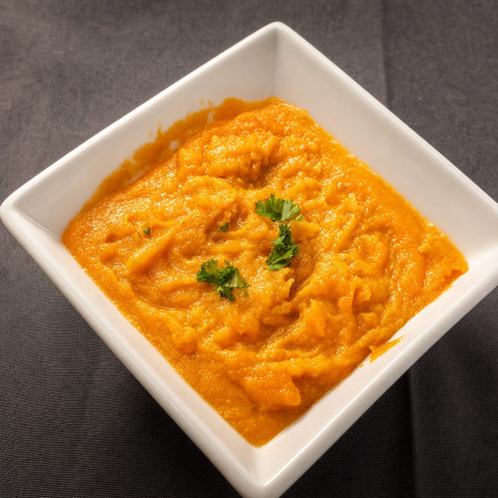 Banana Bourbon Sweet Potatoes.