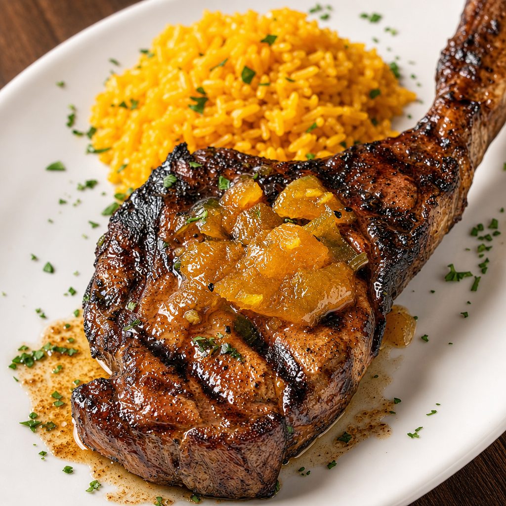 Berkshire Pork Chop.