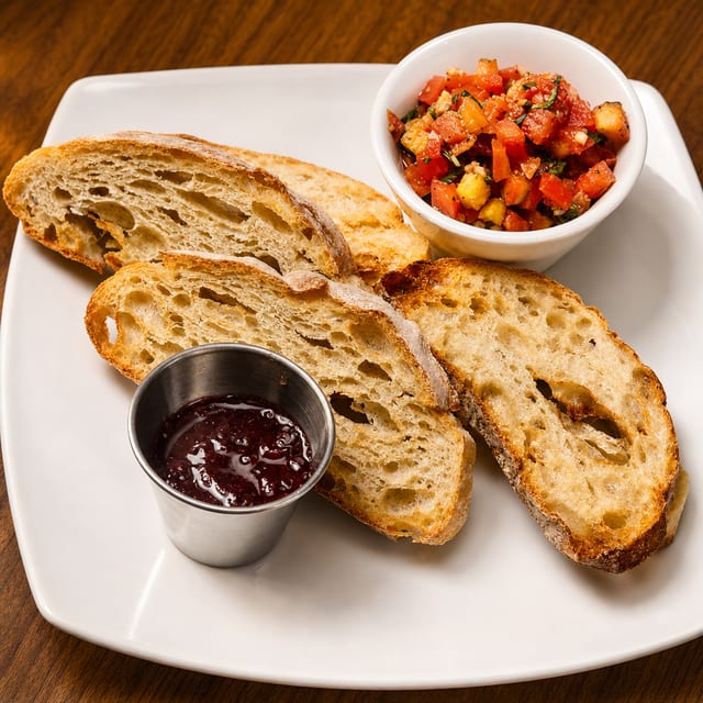 Bruschetta.