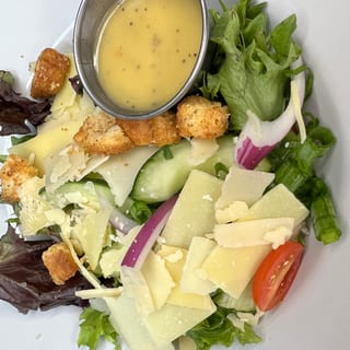 Deluxe Grilled Cheese & Salad