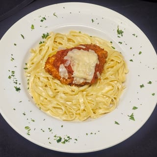 Chicken Parmesan Alfredo